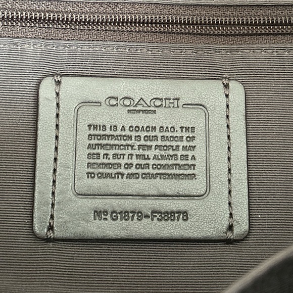 Coach large Metallic Leather Tote - Picture 16 of 16